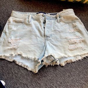 High waisted shorts